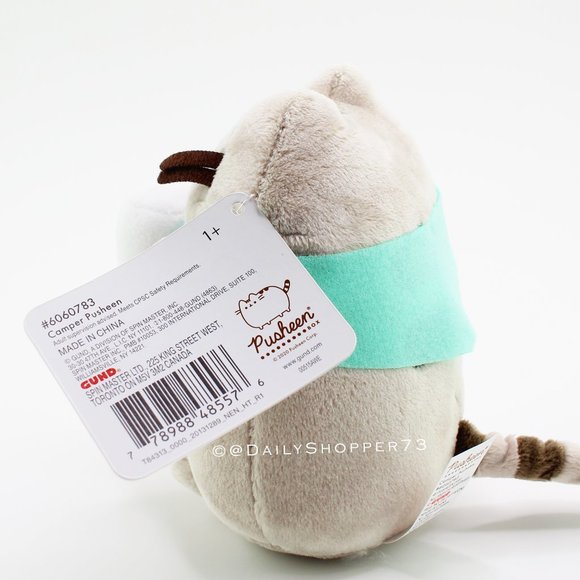 Pusheen Accents Pusheen Collectible Camp Pusheen Marshmallow Plush